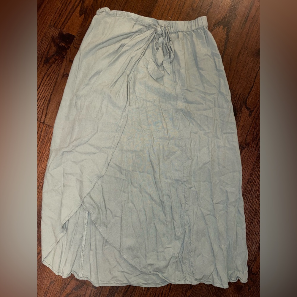 American Eagle Linen Maxi Skirt